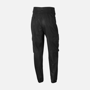 Nike Air WMNS Jordan Ctr Faux Leather Utility Pant - Black