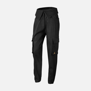 Nike Air WMNS Jordan Ctr Faux Leather Utility Pant - Black