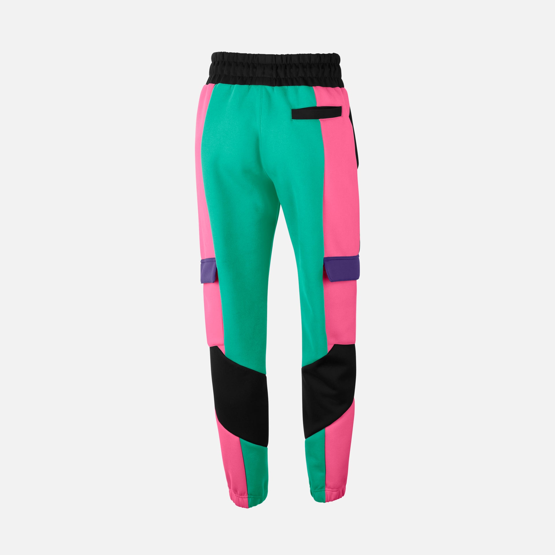 Nike Air Jordan WMNS Mtns Fleece Pant - Neptune Green / Black / Watermelon / Court Purple