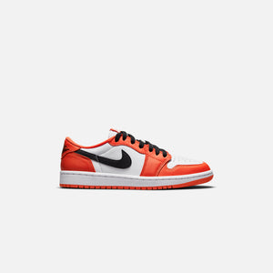 Nike Air Jordan 1 Low OG - Orange / Black / White