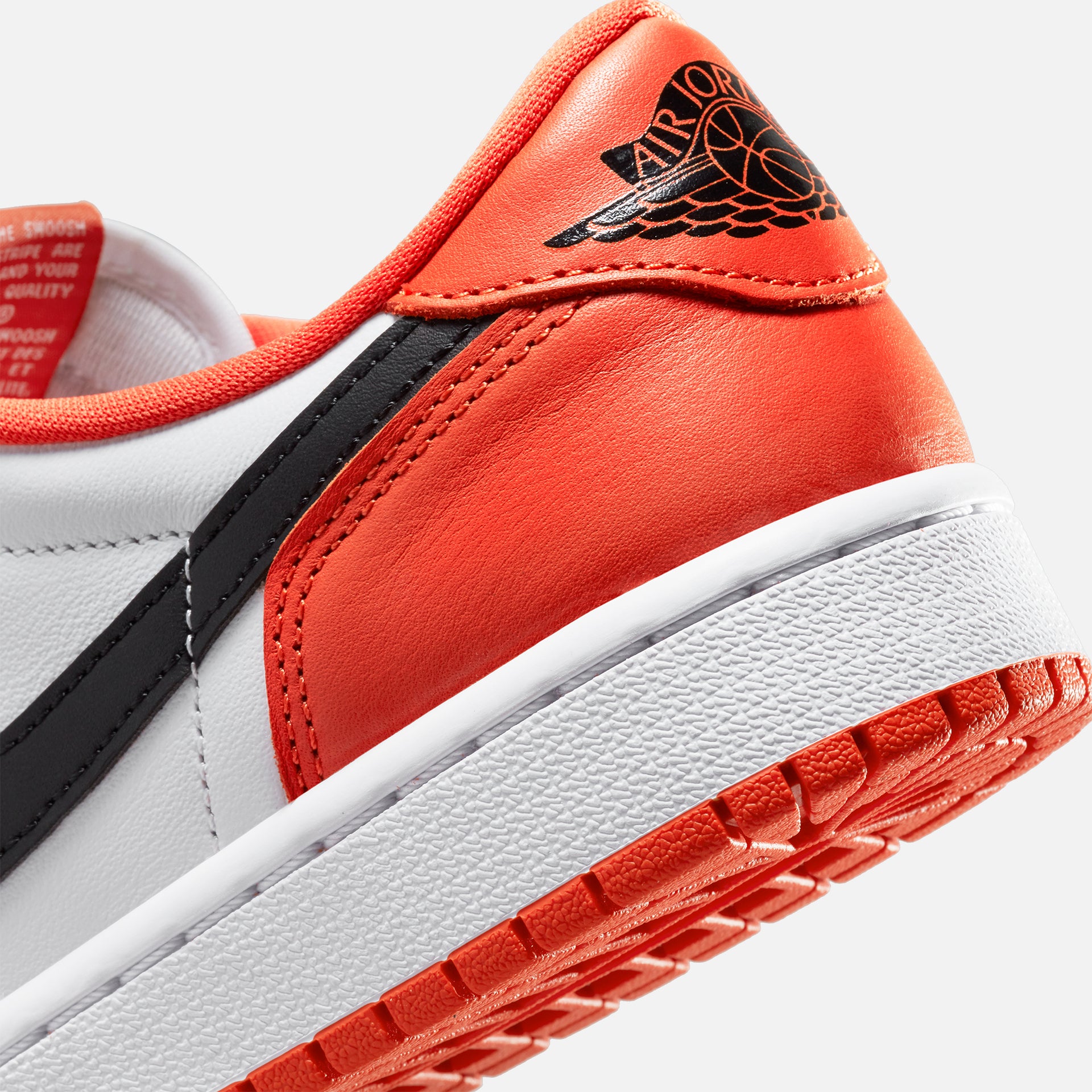 Nike Air Jordan 1 Low OG - Orange / Black / White