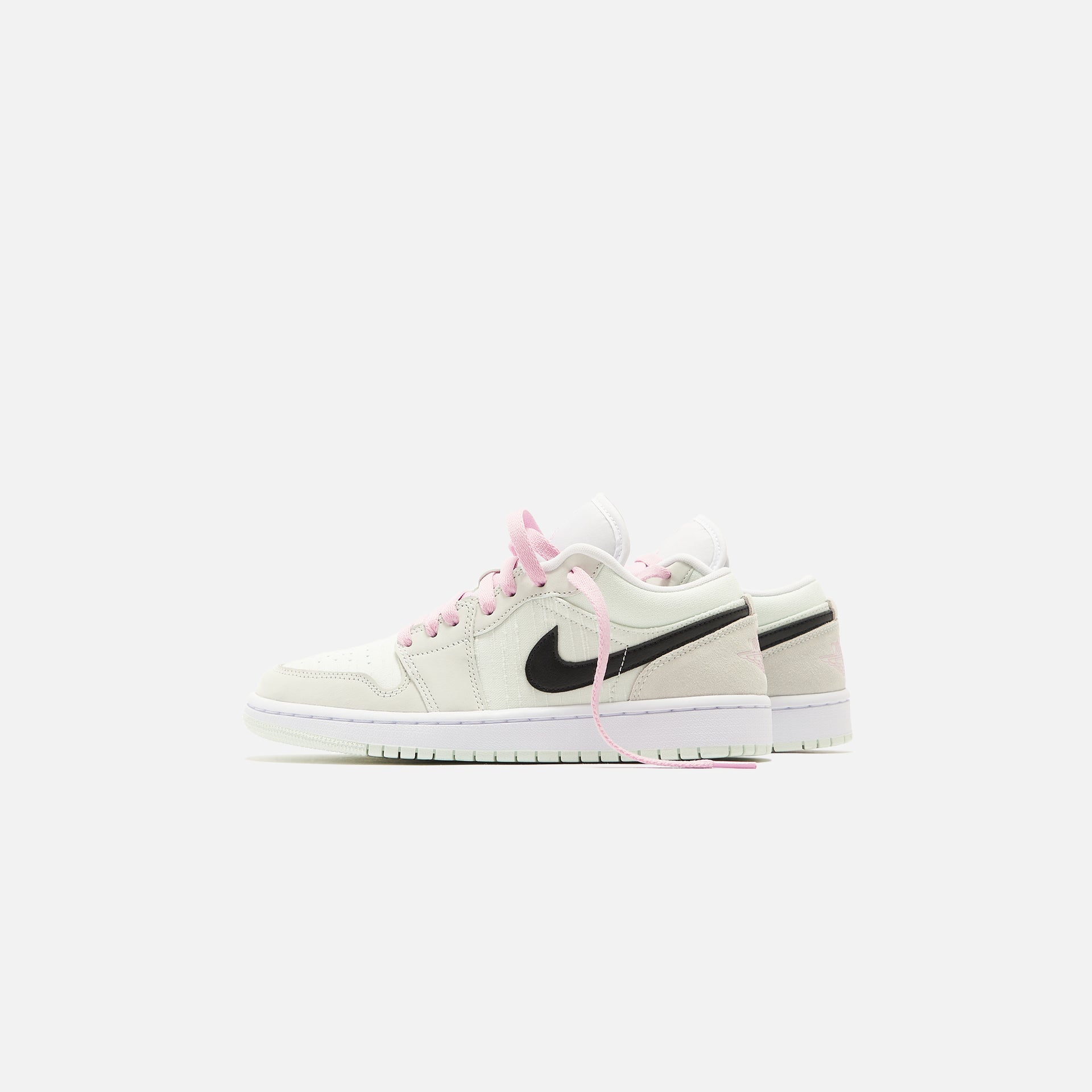 Nike WMNS Jordan 1 Low SE - Barely Green / Black / Light Arctic Pink