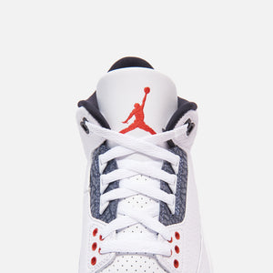 Nike Air Jordan 3 Retro SE - White / Fire Red / Black