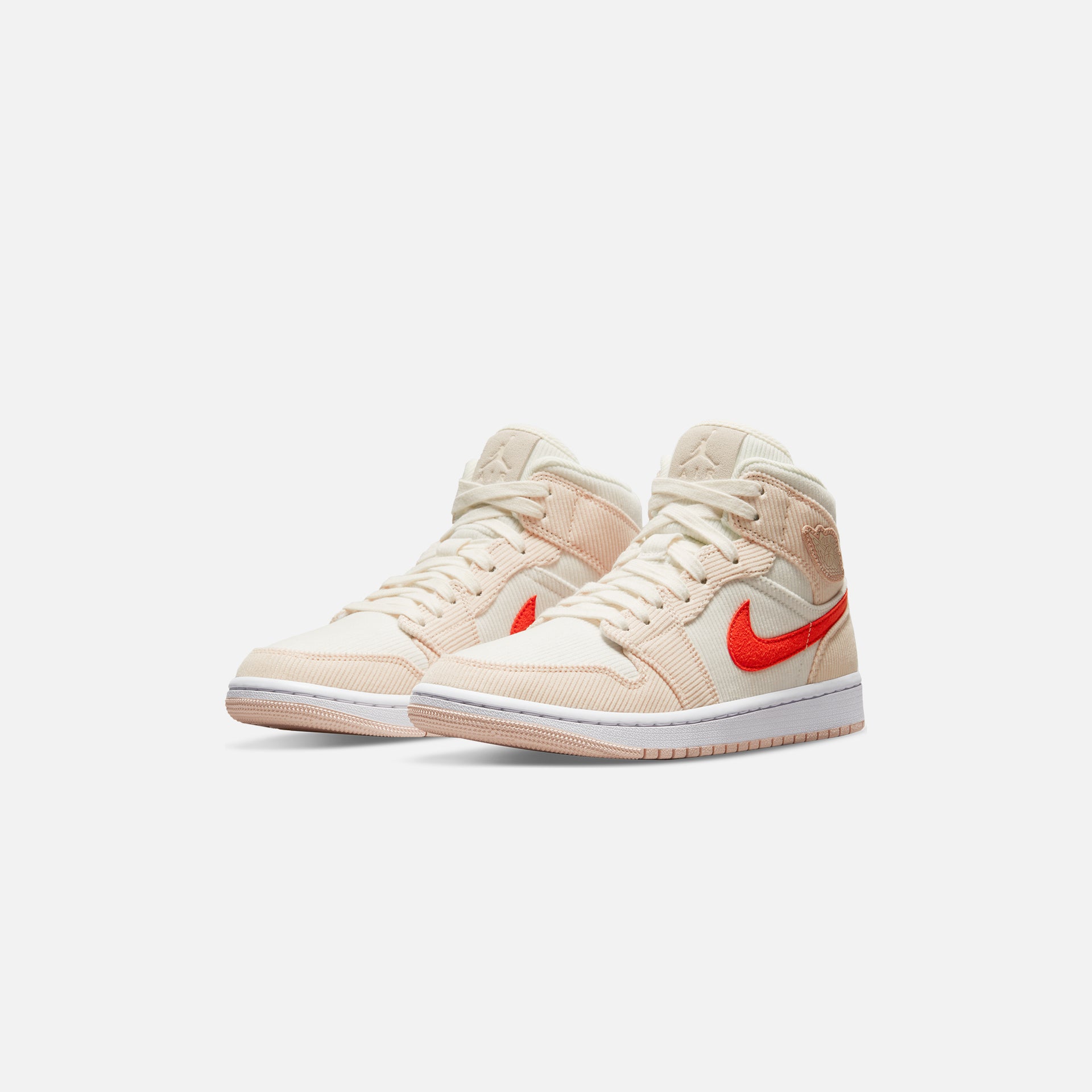 Nike WMNS Air Jordan 1 Mid SE - Sail / Orange / Orange Quartz