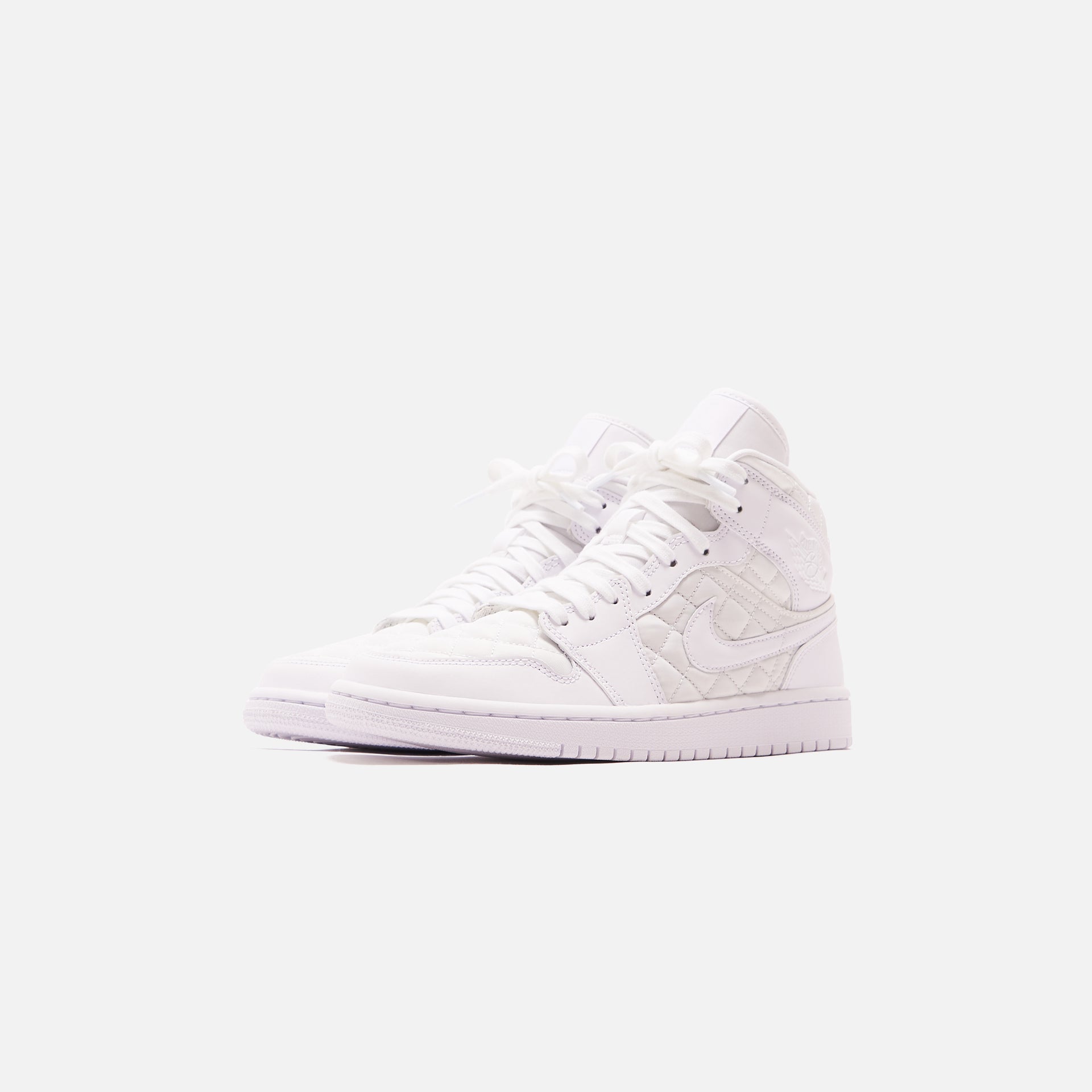 Nike WMNS Air Jordan 1 Mid Quilted - White / Black