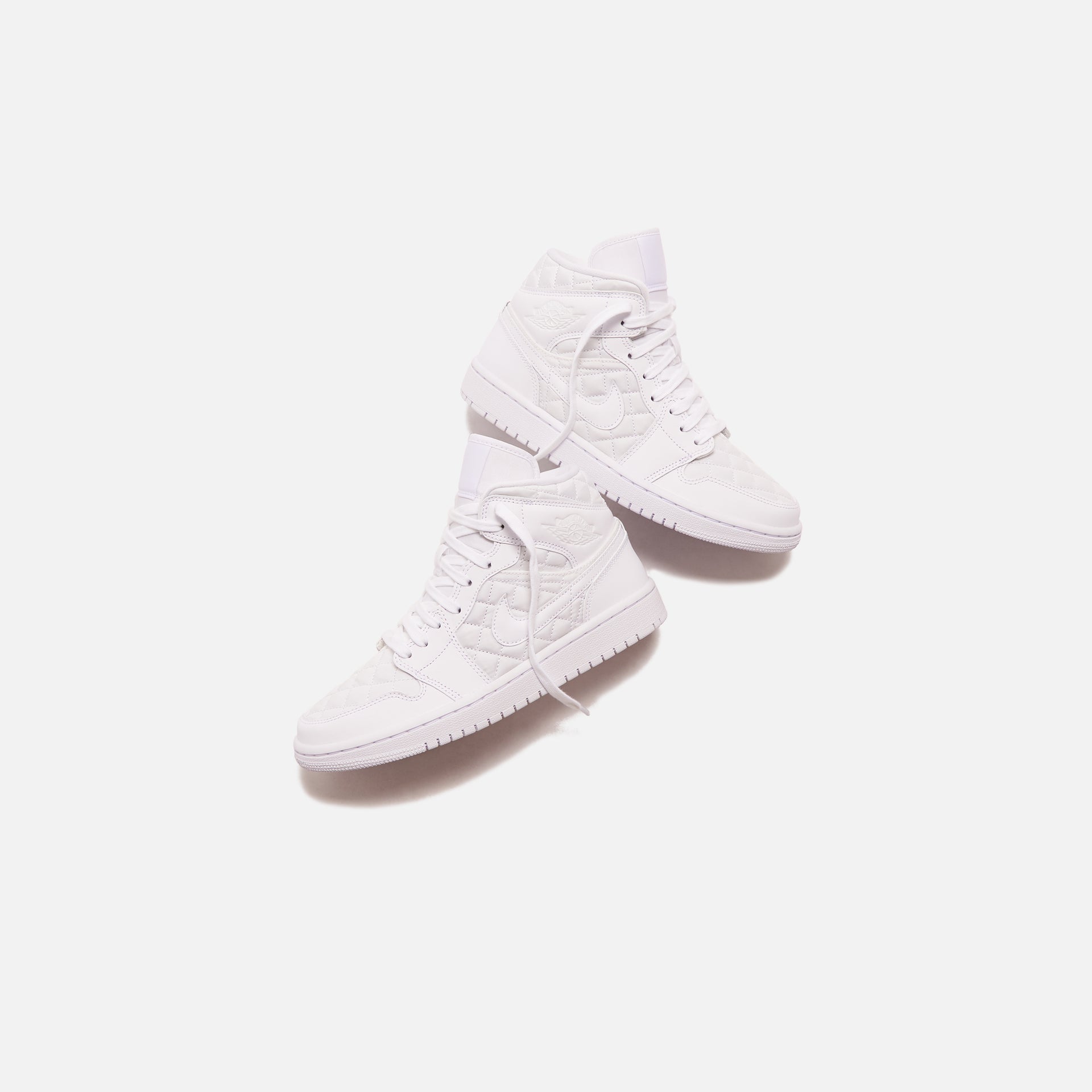 Nike WMNS Air Jordan 1 Mid Quilted - White / Black