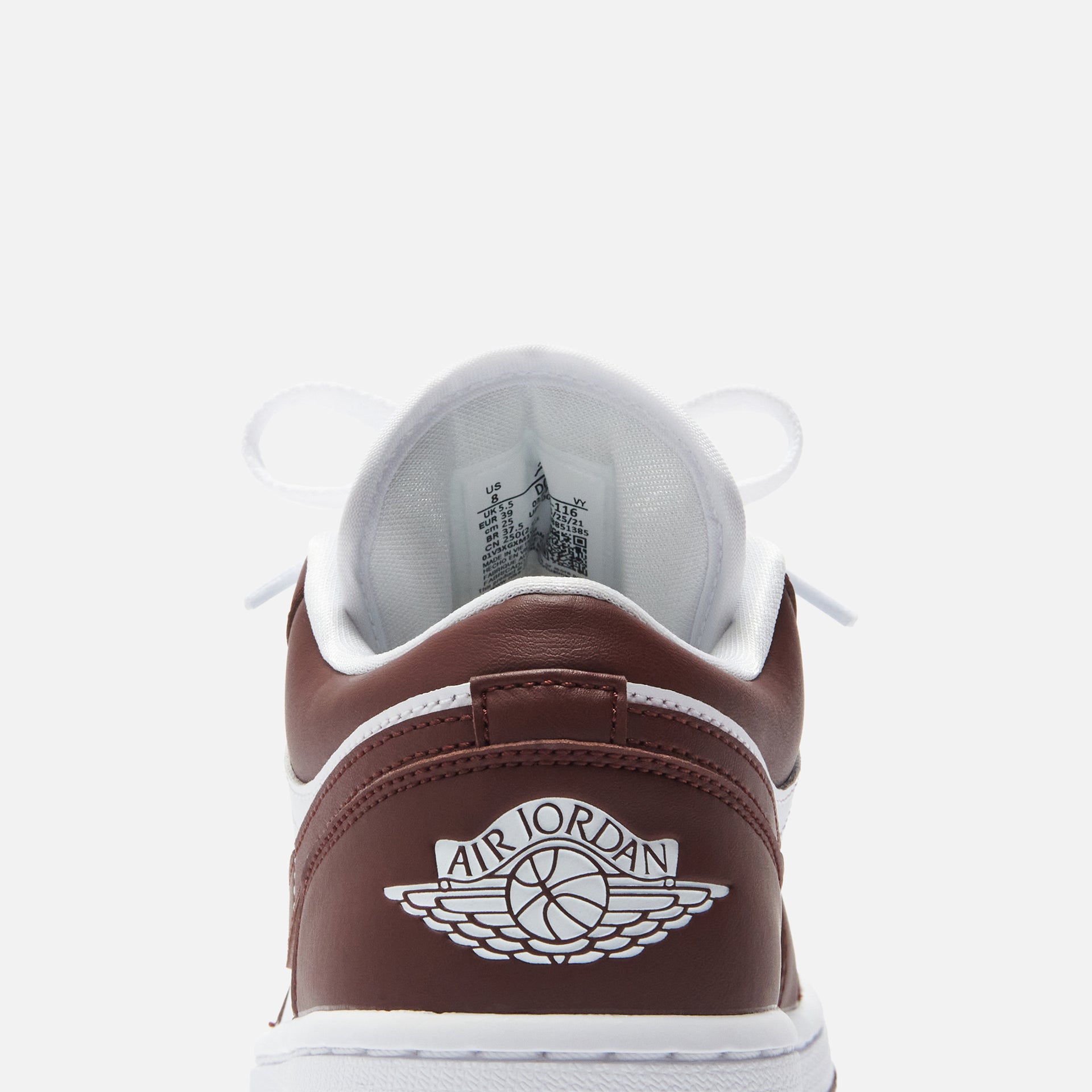 Nike WMNS Air Jordan 1 Low - White / Bronze Eclipse