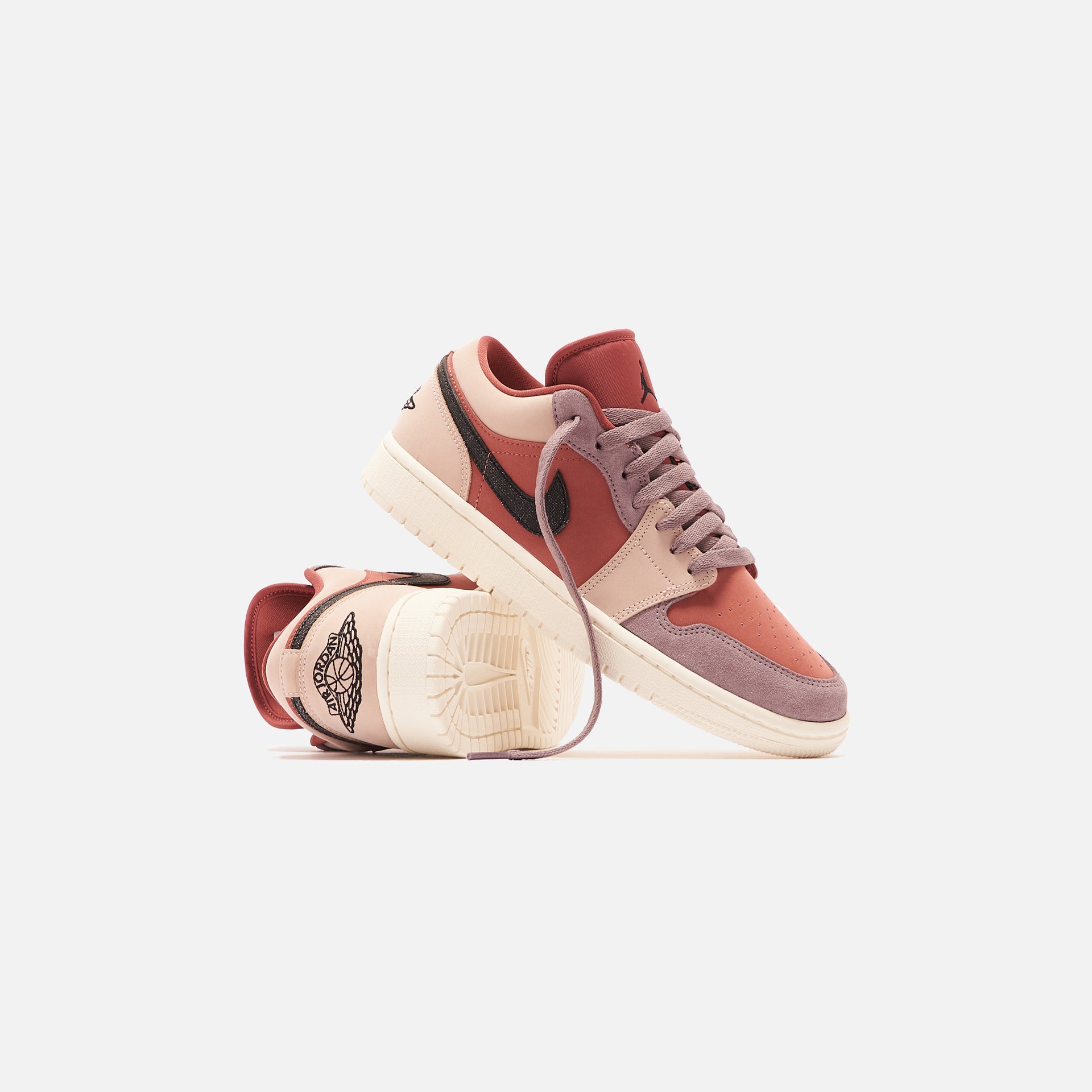Nike WMNS Air Jordan 1 Low RE - Canyon Rust / Black / Purple