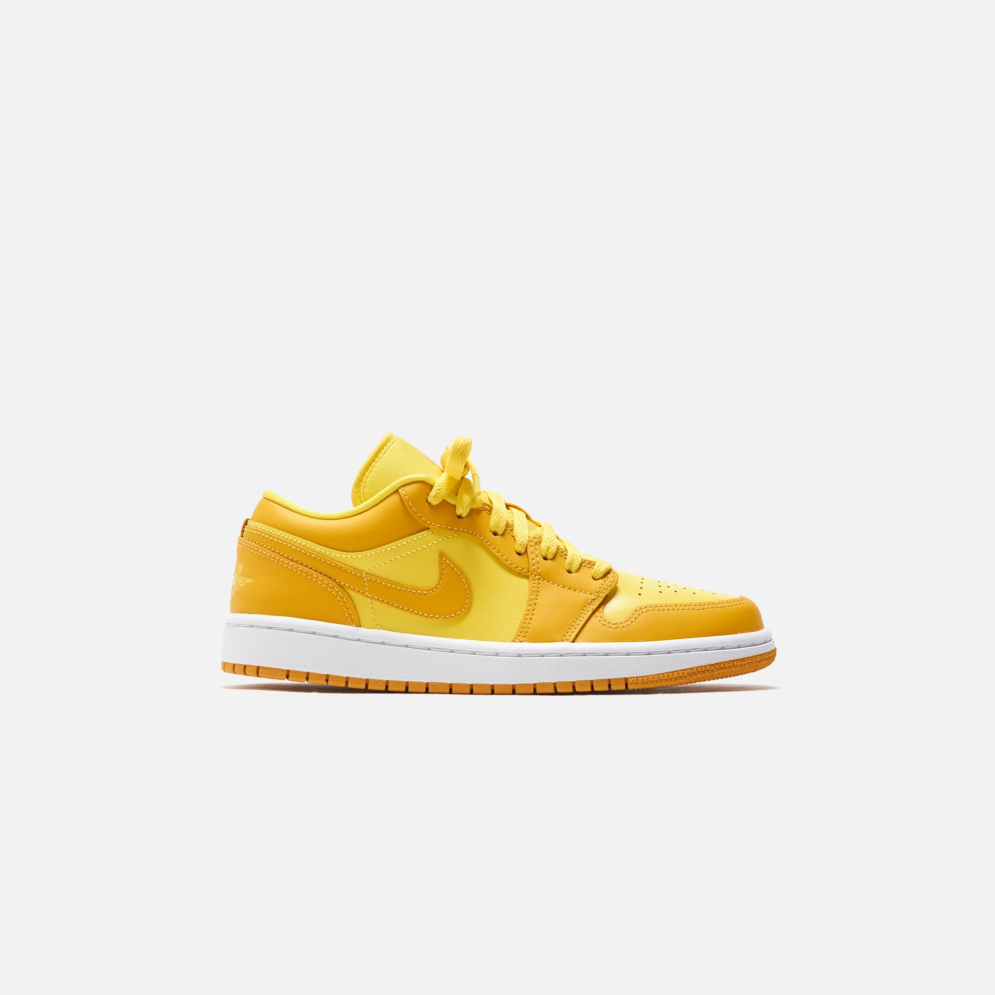 Nike WMNS Air Jordan 1 Low - Yellow Strike / Pollen / White – Kith