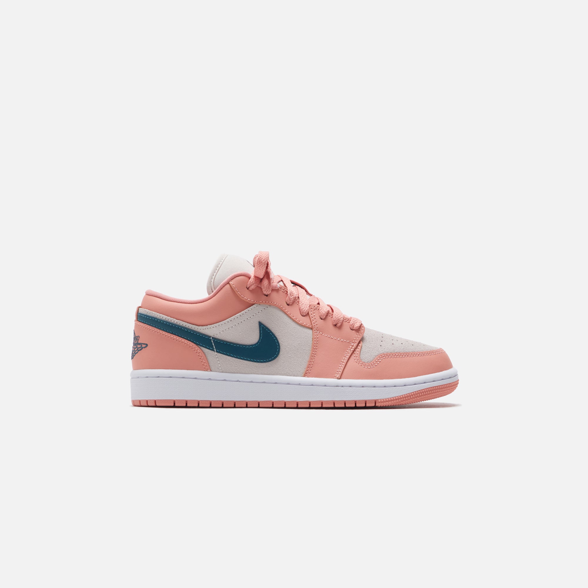 Nike Air Jordan 1 Low RE - Light Madder Root / Dark Teal Green – Kith