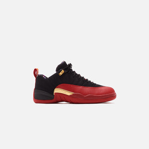 Nike Air Jordan 12 Retro Low SE - Black / Varsity Red / Metallic Gold