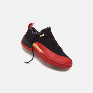 Nike Air Jordan 12 Retro Low SE - Black / Varsity Red / Metallic Gold