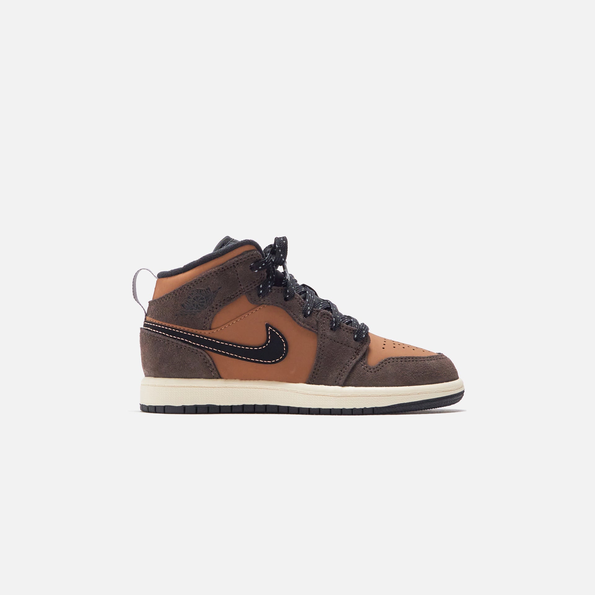 Nike Air Jordan 1 Mid SE - Dark Chocolate / Crimson Bliss / Archaeo