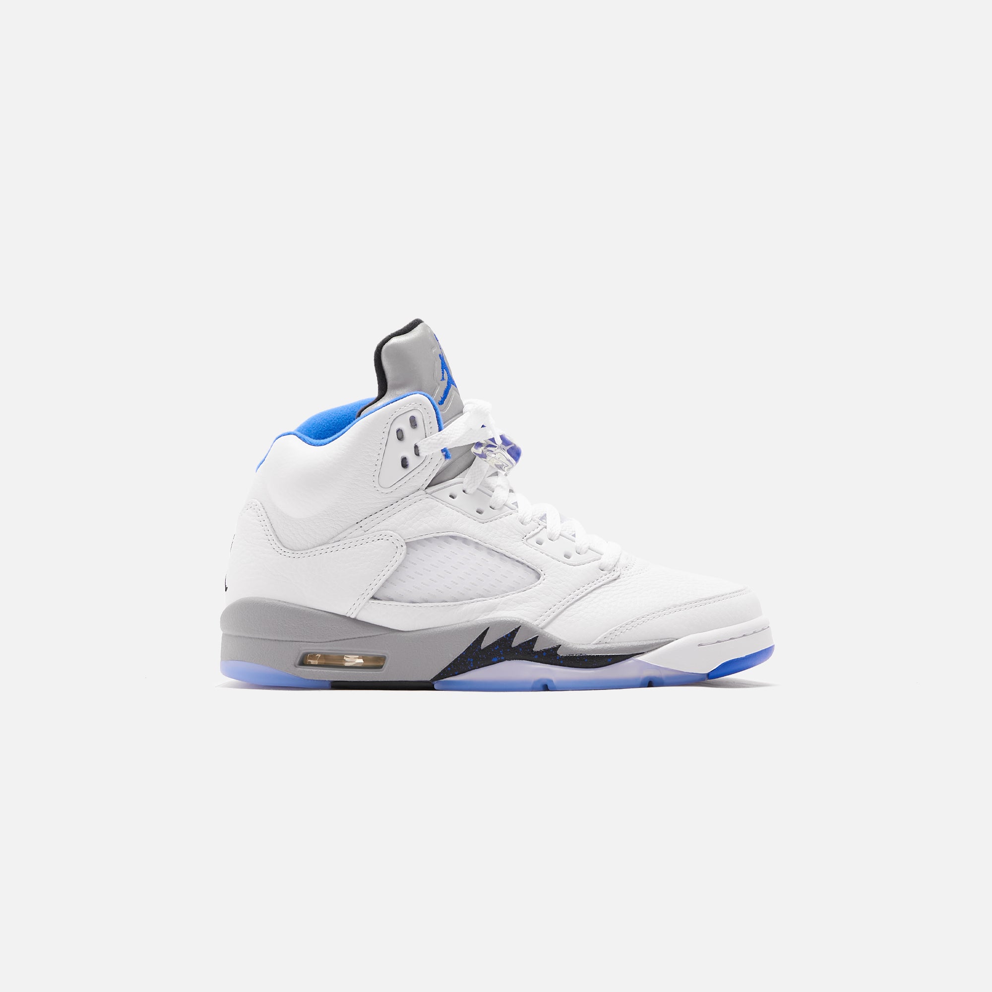 Nike Air Jordan 5 Retro - White / Hyper Royal / Stealth Black – Kith