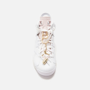 Nike WMNS Air Jordan 6 - Retro White / Metallic Gold / Barely Rose
