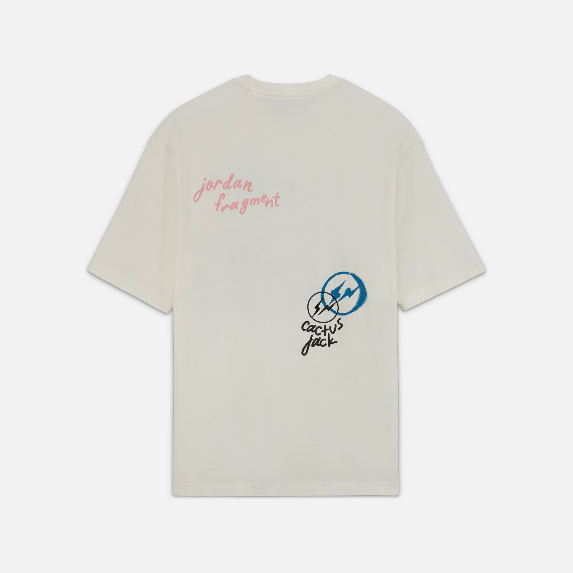 Jordan x Travis Scott x Fragment Tee - Sail