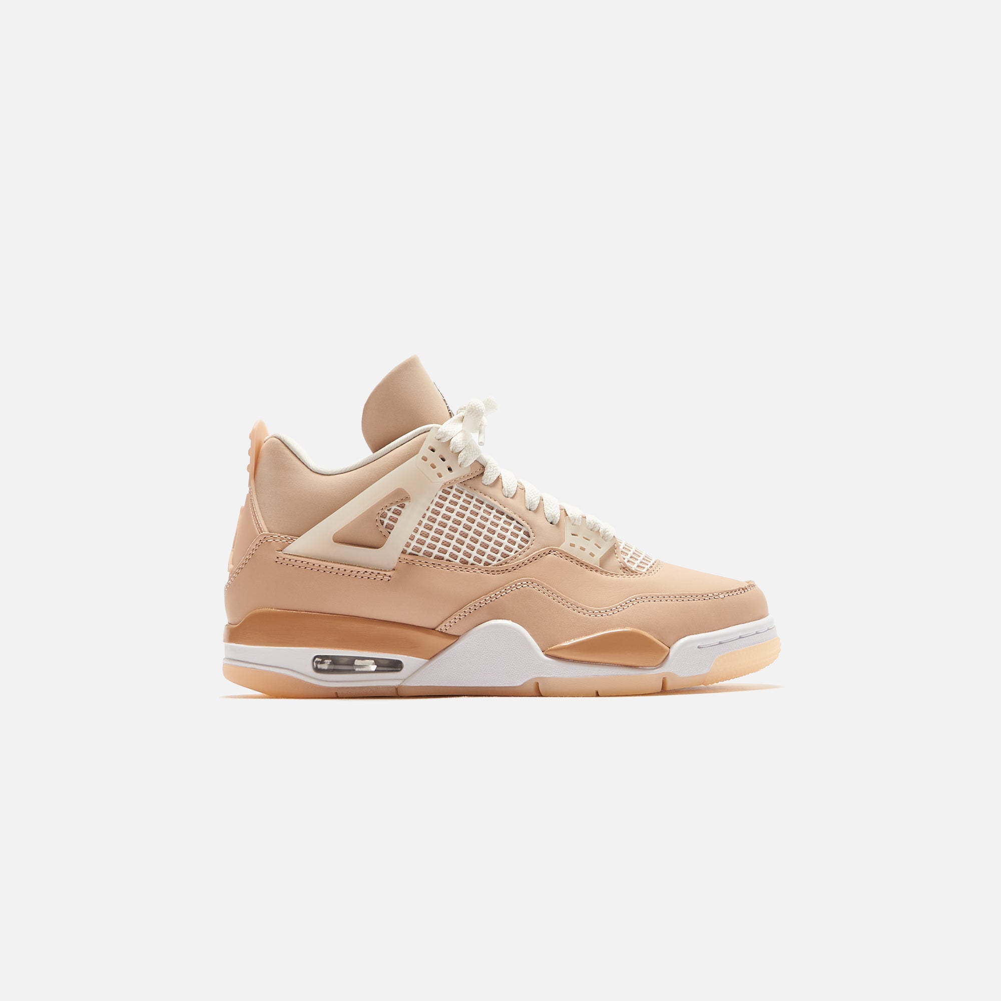 Nike WMNS Air Jordan 4 Retro - Shimmer / Metallic Silver / Bronze 