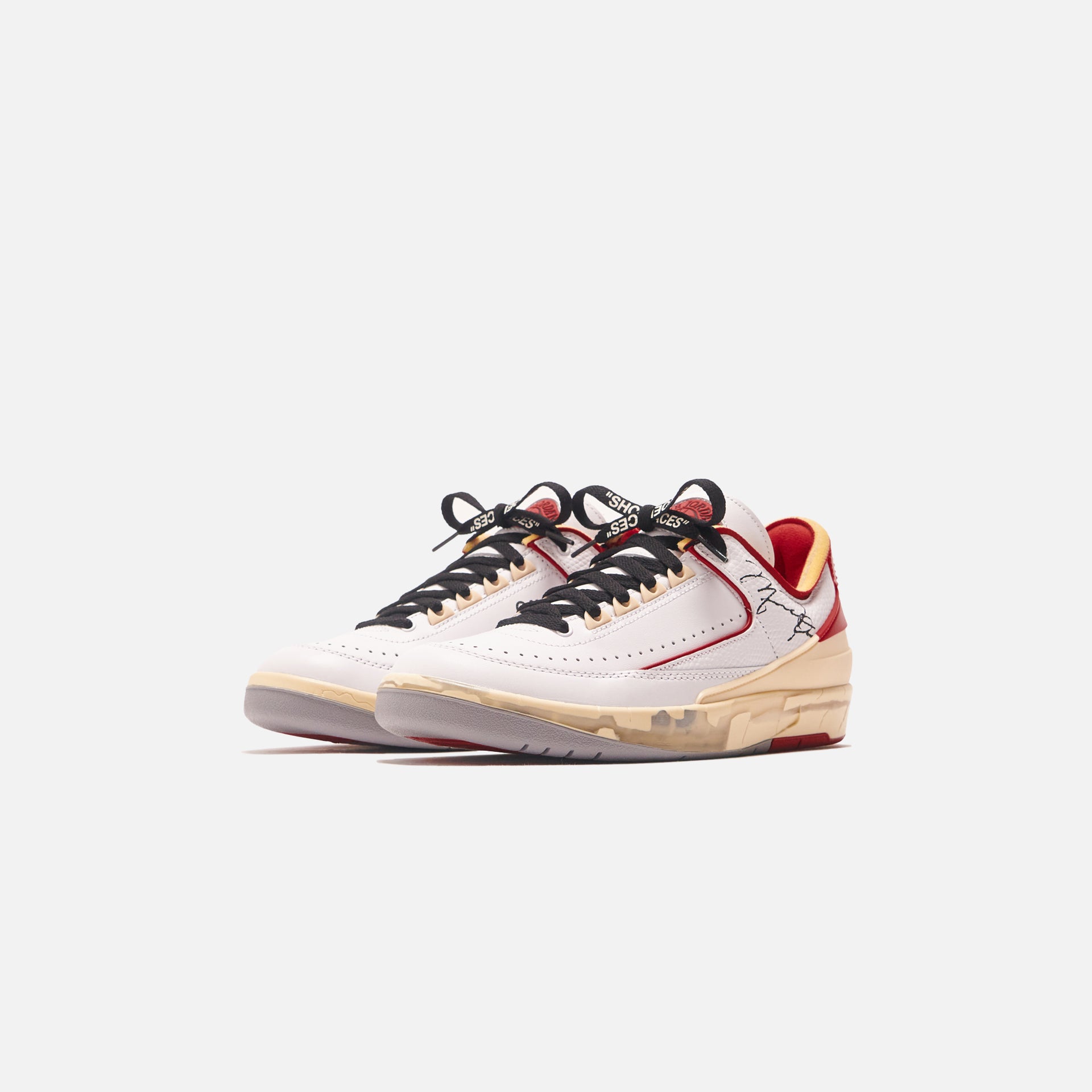 Nike Air Jordan 2 Retro Low SP - White / Varsity Red / Black