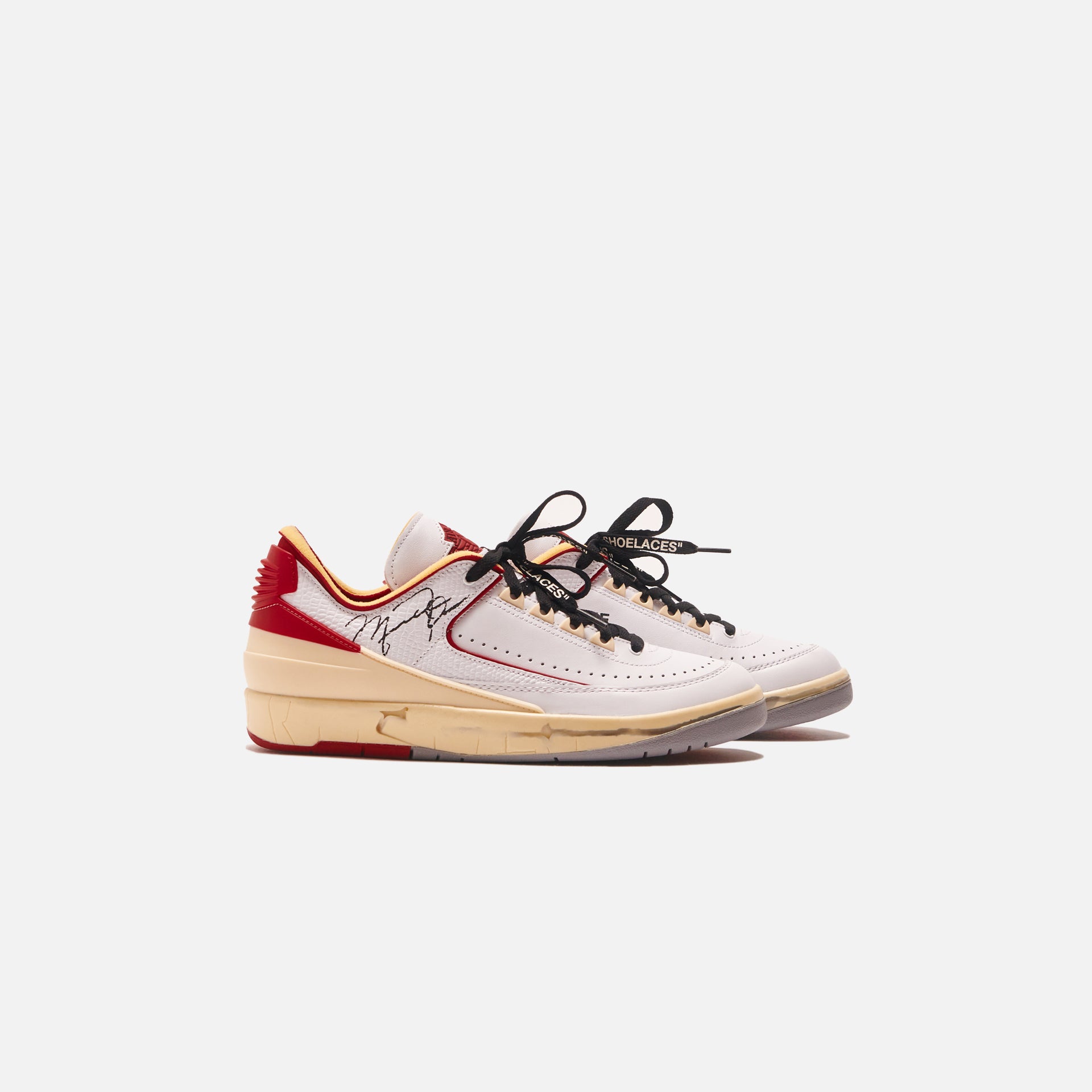 Nike Air Jordan 2 Retro Low SP - White / Varsity Red / Black
