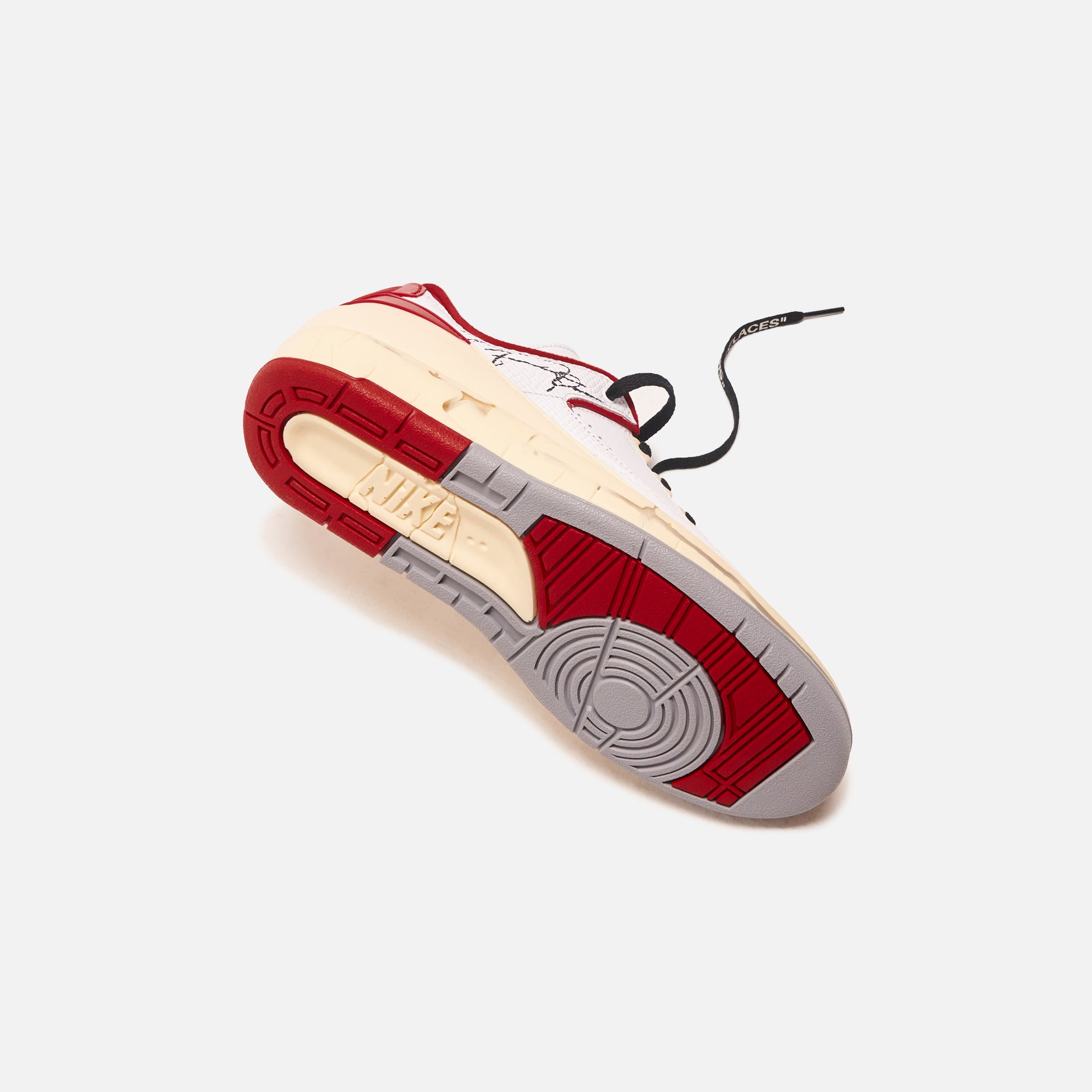 Nike Air Jordan 2 Retro Low SP - White / Varsity Red / Black