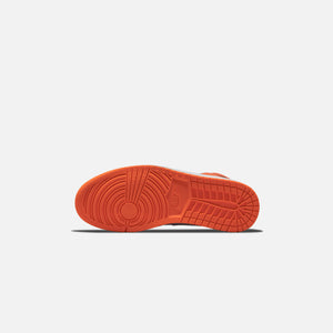 Nike Air Jordan 1 Mid SE - Electro Orange / Black / White