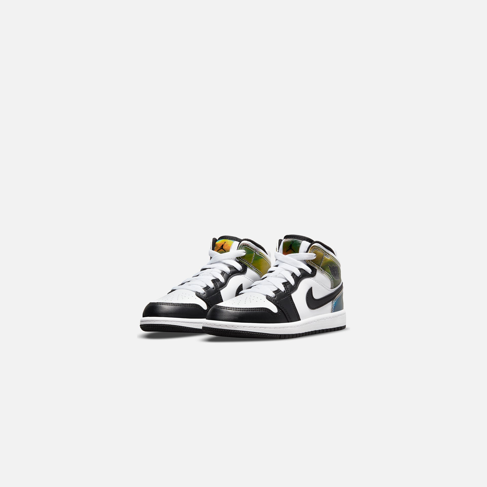 Nike Pre-School Air Jordan 1 Mid SE - White / Black