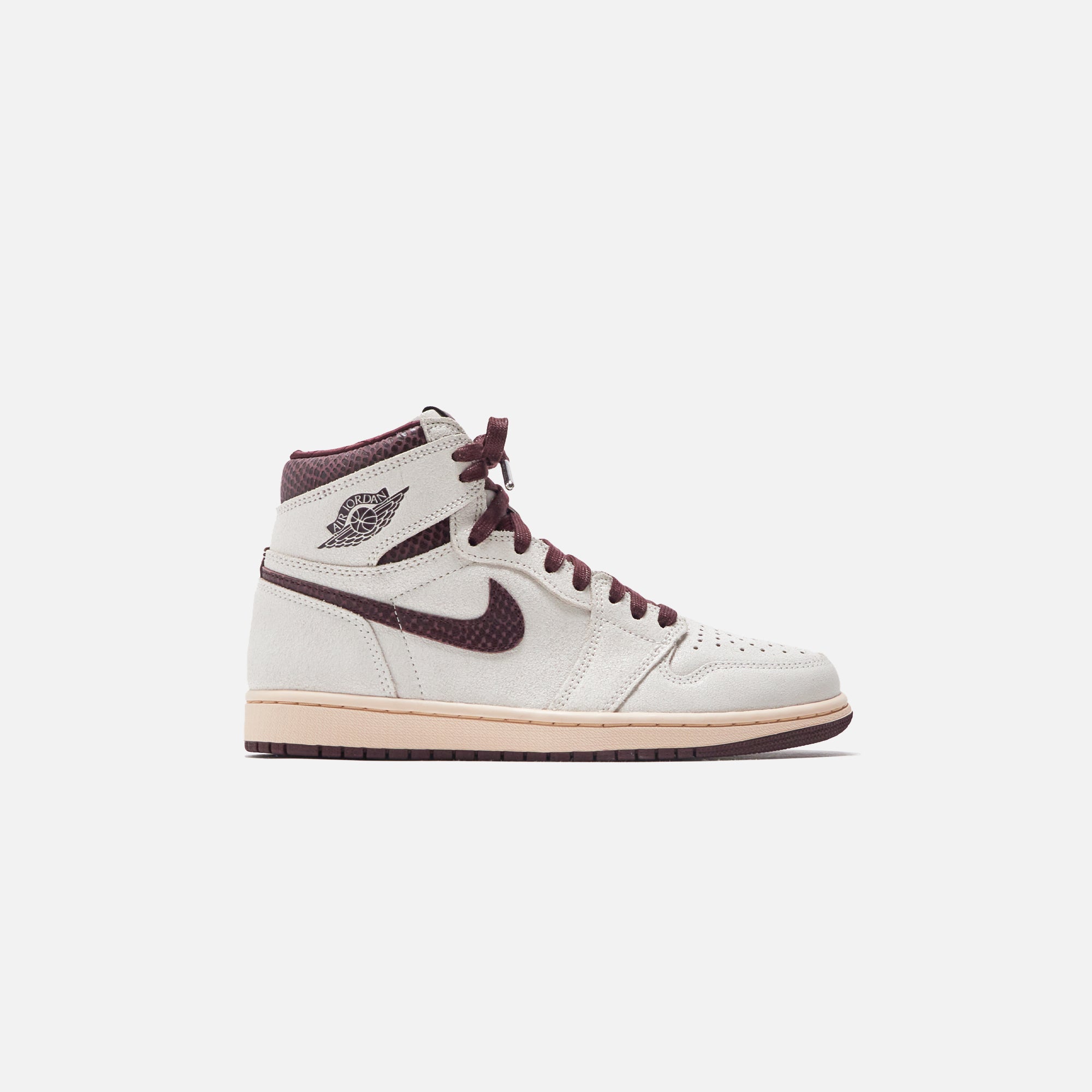 Nike Air Jordan 1 x A Ma Maniere Retro High OG - Sail / Burgundy