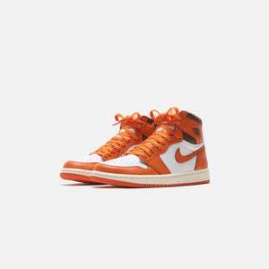 Nike WMNS Air Jordan 1 Retro HI OG - White / Starfish / Cacao – Kith