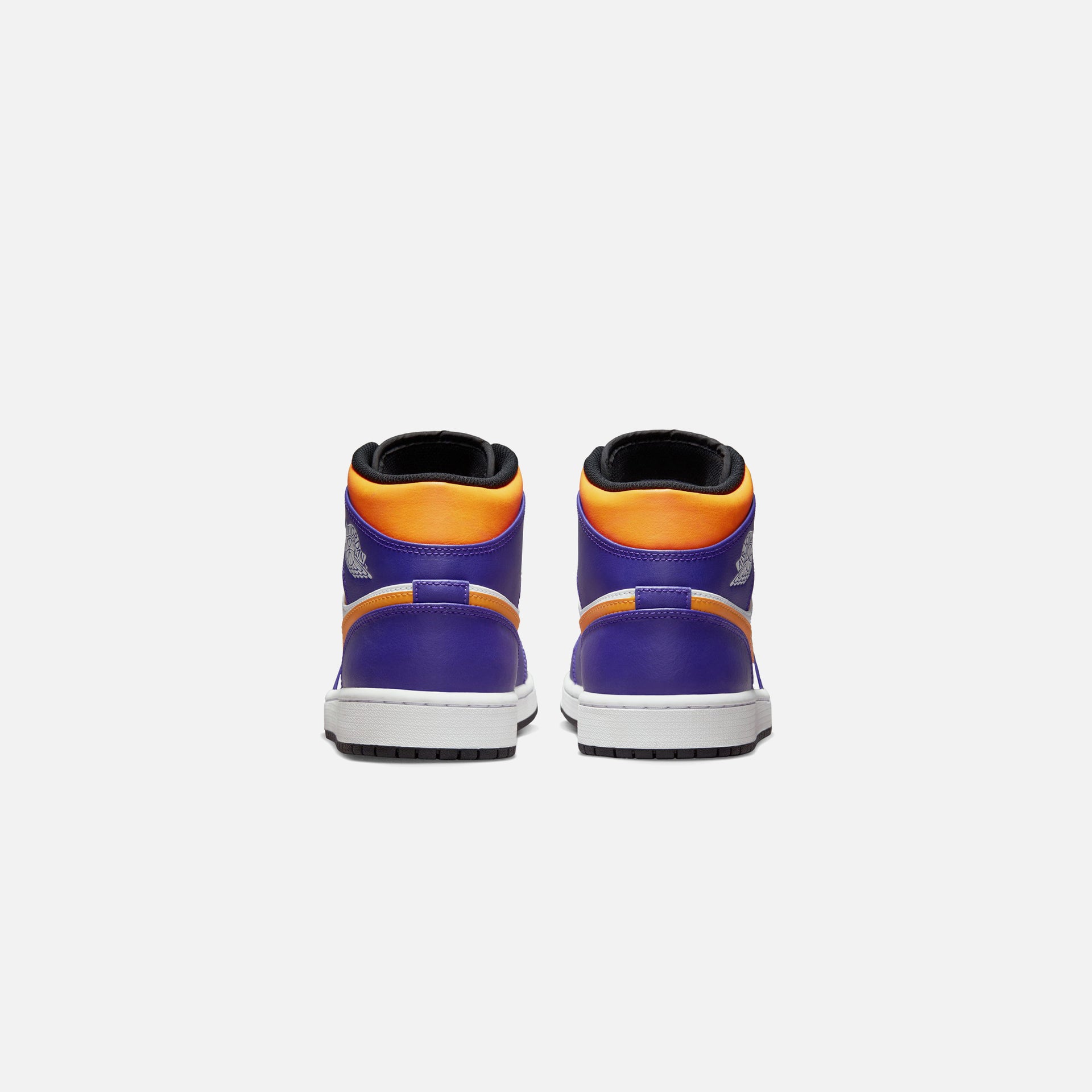 Nike Air Jordan 1 Mid - Purple/ White / Yellow / Black