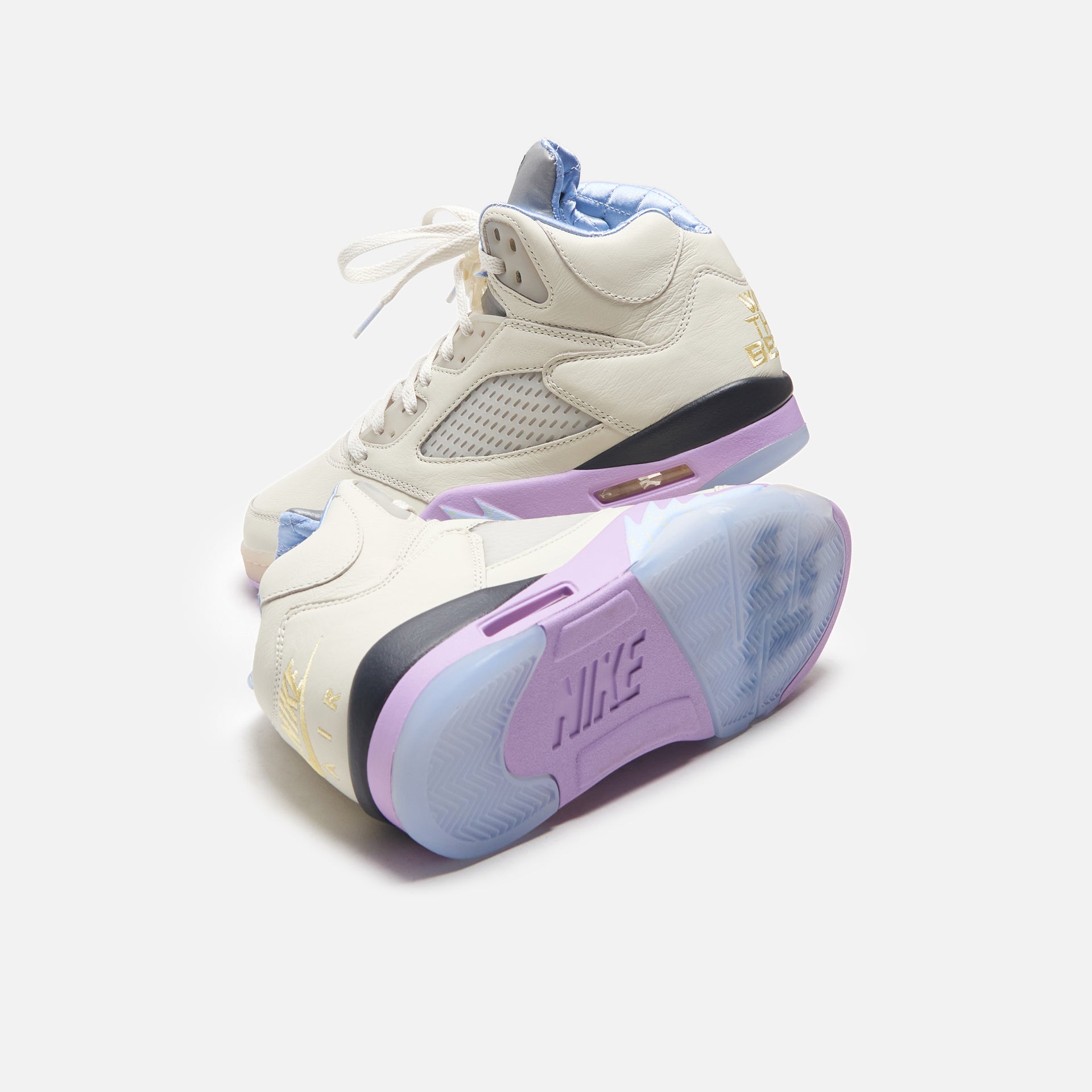 Nike x DJ Khaled Air Jordan 5 Retro SP - Sail / Washed Yellow / Violet Star