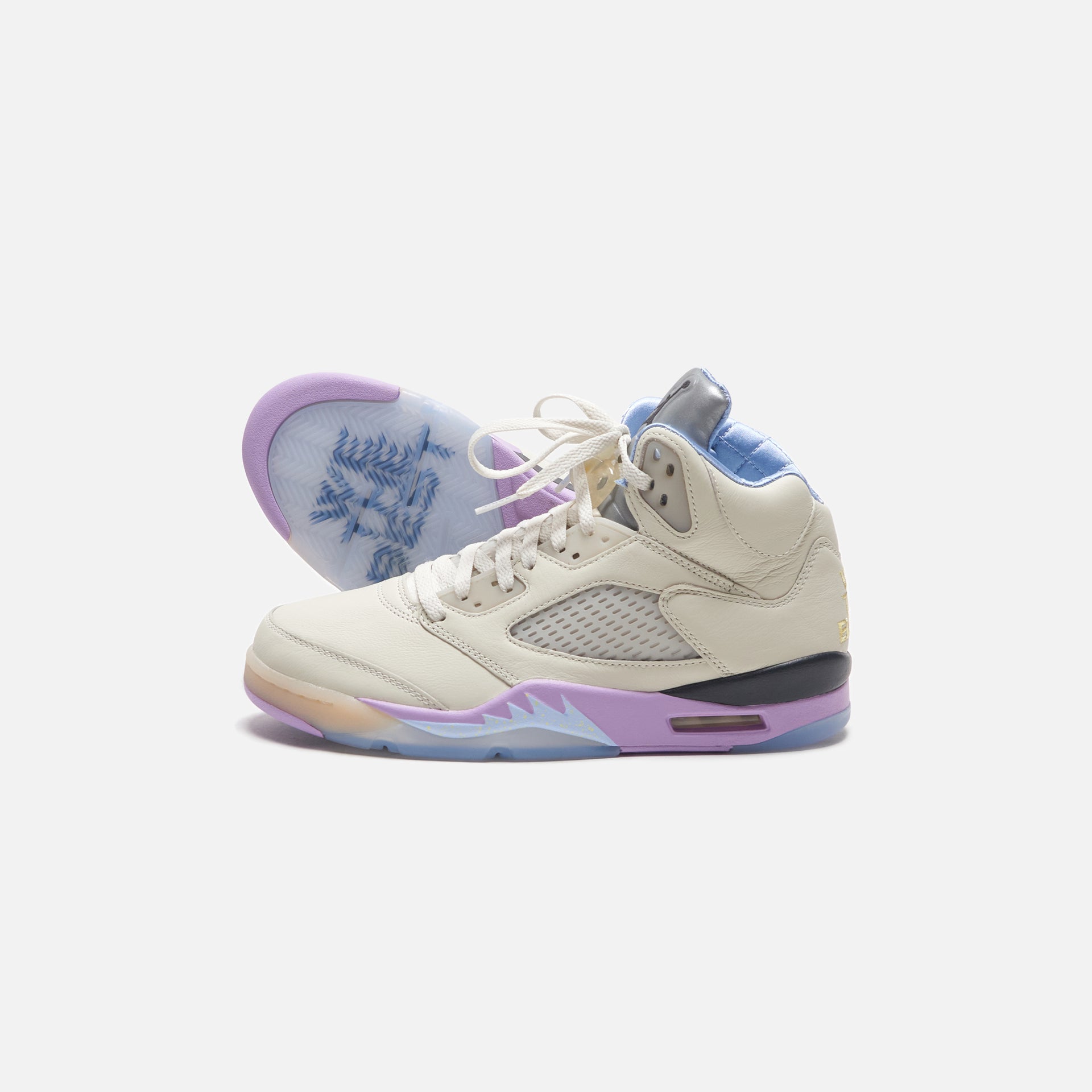 Nike x DJ Khaled Air Jordan 5 Retro SP - Sail / Washed Yellow / Violet Star