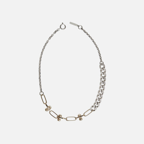 Justine Clenquet Honey Necklace - Palladium / Gold
