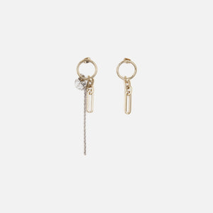 Justine Clenquet Paloma Earrings - Gold