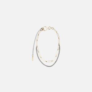 Justine Clenquet Pixie Choker - Gold Silver