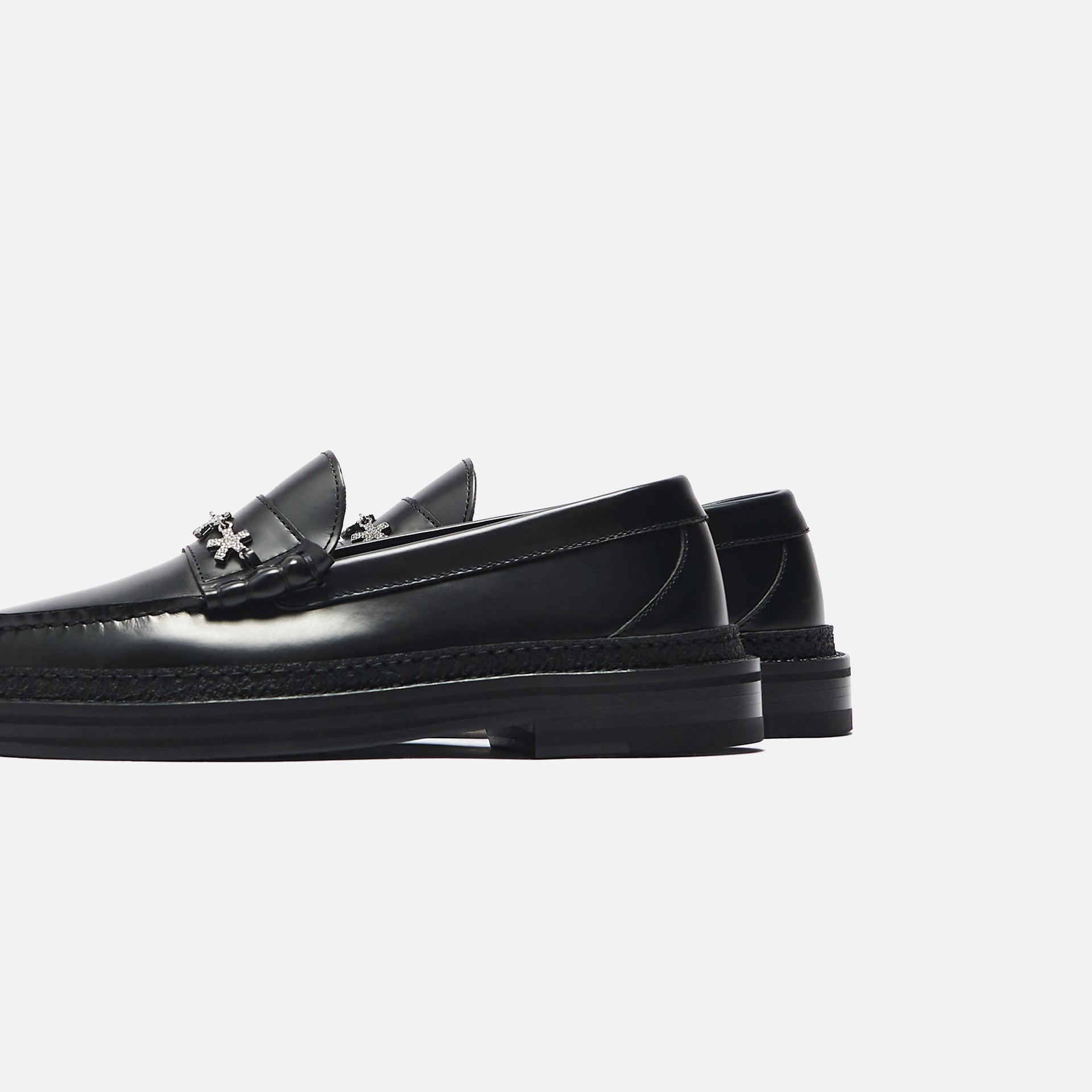 Jimmy Choo x Eric Haze x Poggy WMNS Star Chain Ezra Loafer - Black