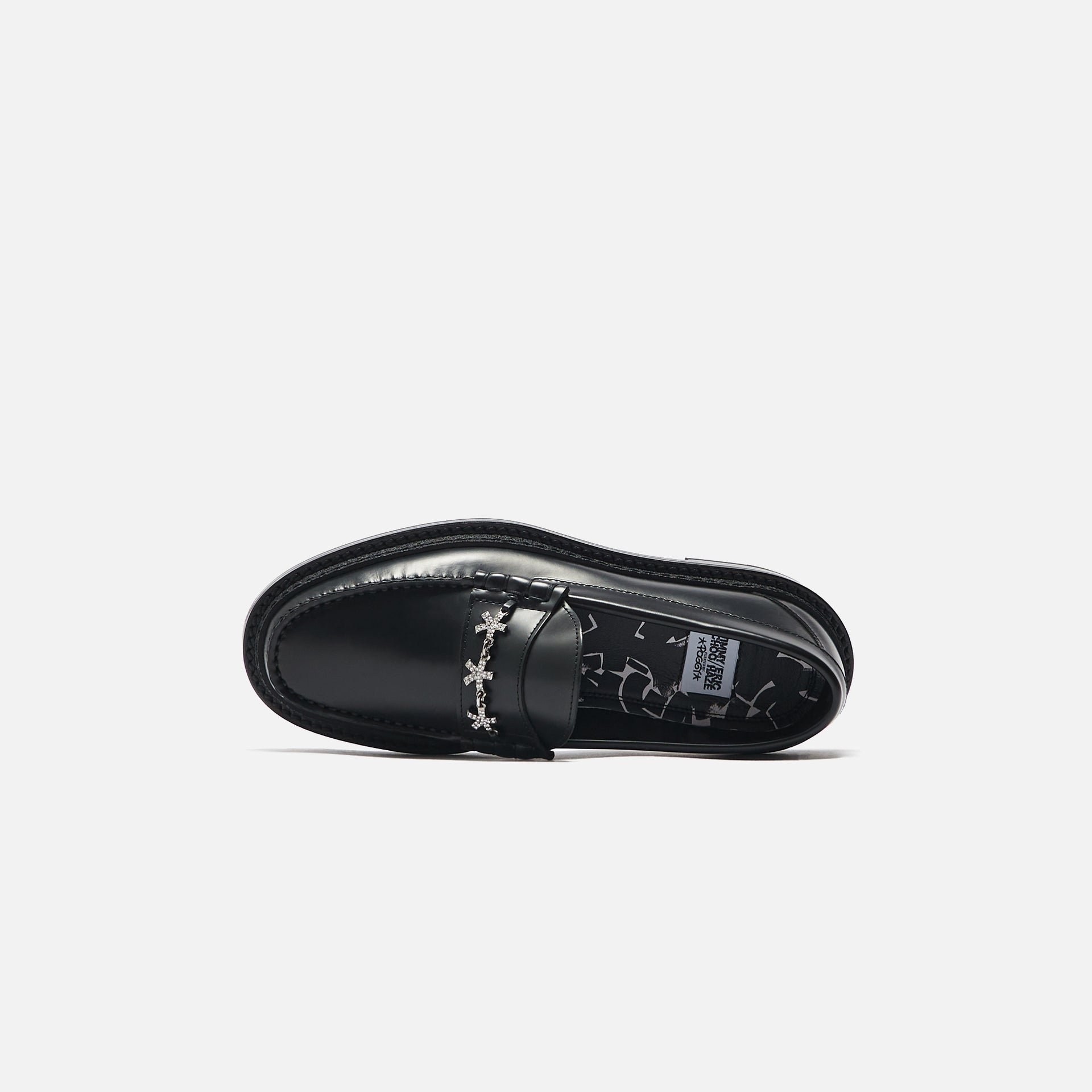 Jimmy Choo x Eric Haze x Poggy WMNS Star Chain Ezra Loafer - Black