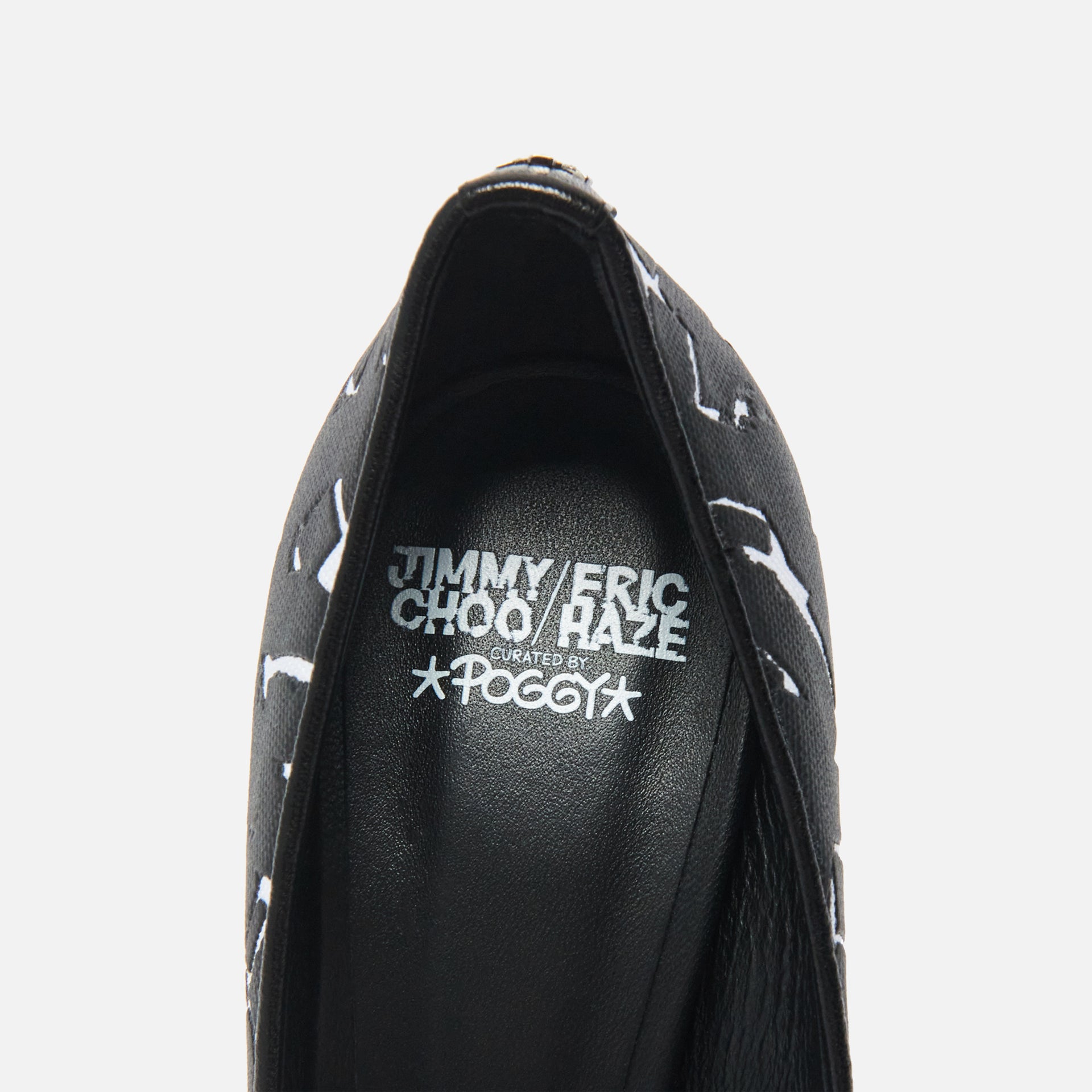 Jimmy Choo x Eric Haze x Poggy WMNS Love Heel - Black / White