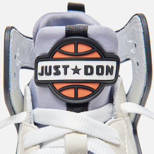 Just Don JD1 Basketball Courtside Hi - White / Grey / Black
