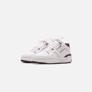 Just Don JD3 Luxury Courtside Low - White / Chocolate