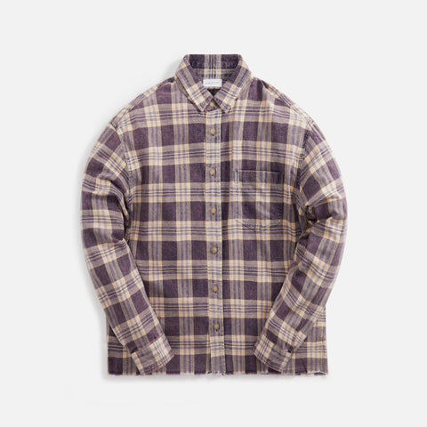 John Elliott Hemi Oversized Shirt - Silverado Check