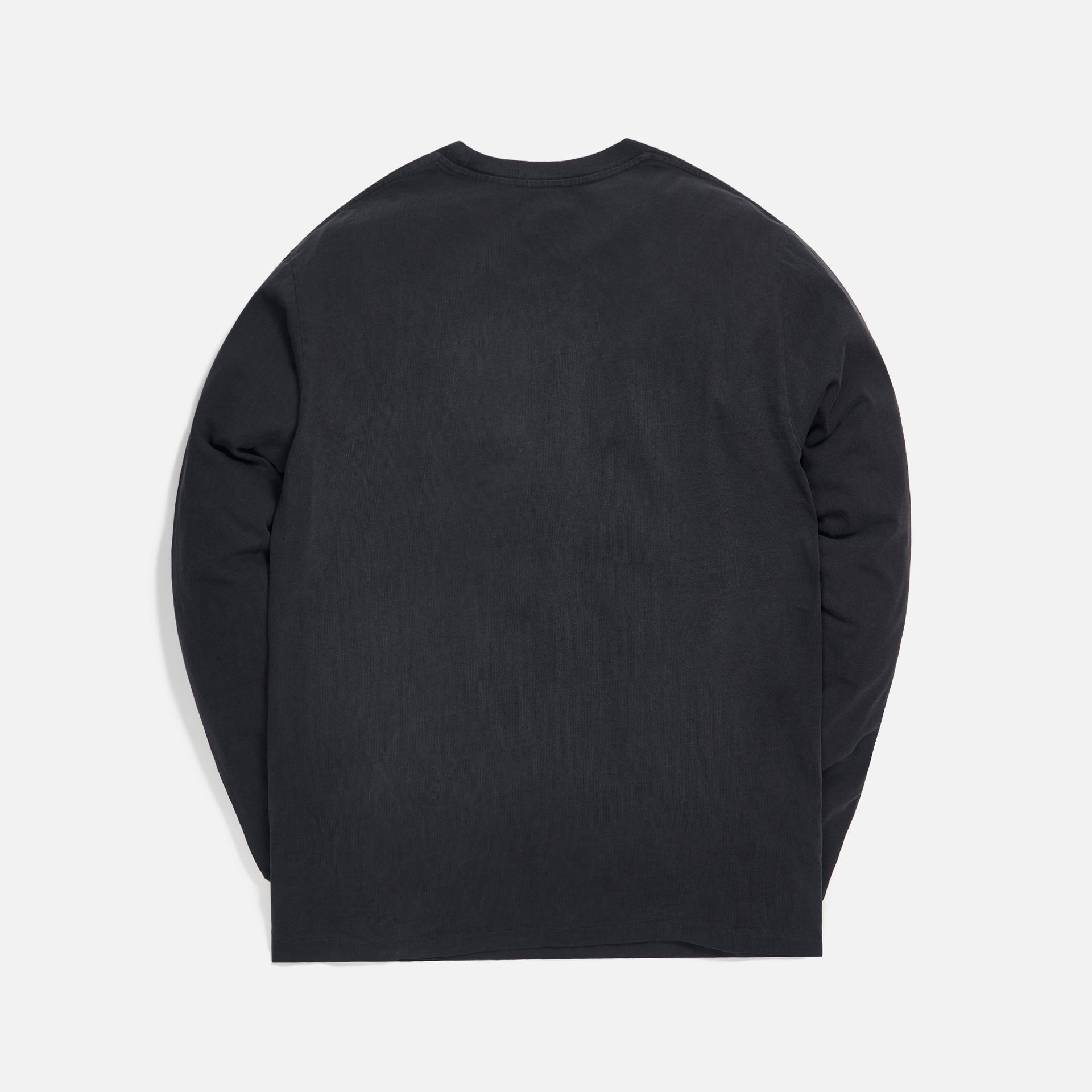 John Elliott University Long Sleeve Tee - Washed Black