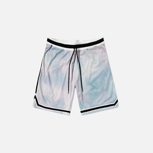 John Elliott Tie-Dye Basketball Shorts - Blue / Purple