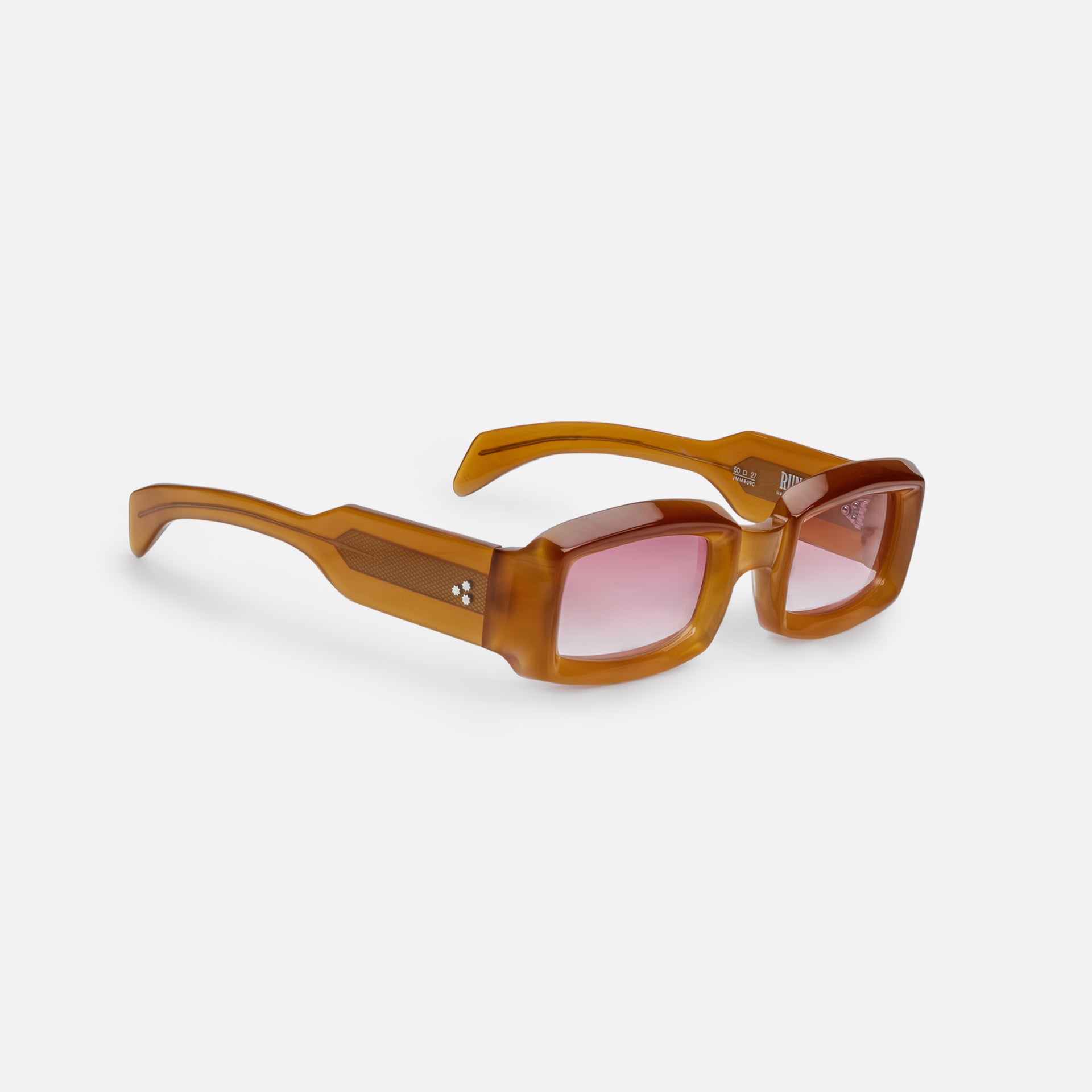Jacques Marie Mage Runaway Frame Pink Gradient Lens Silver Hardware - Neopolitan