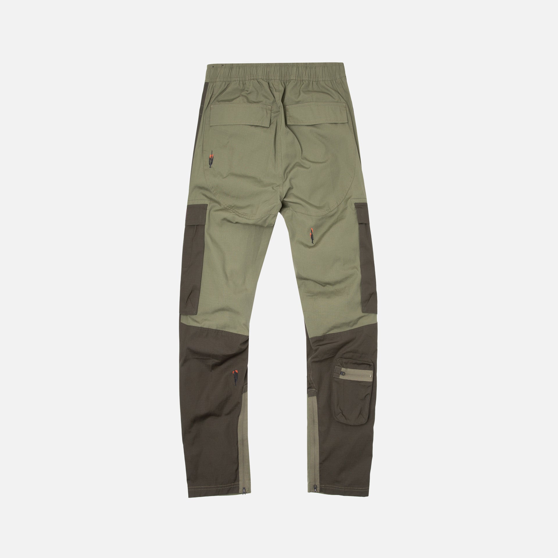 Nike Air Jordan x Travis Scott Embroidered Cargo Pant - Medium Olive