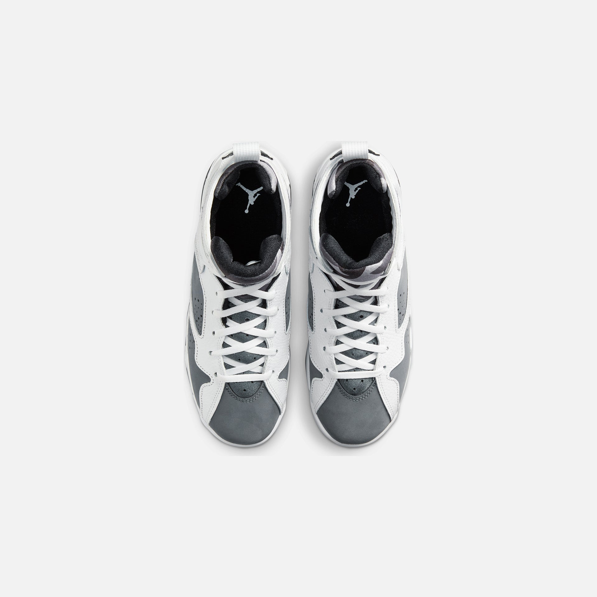 Nike Grade School Air Jordan 7 - Retro White / Varsity Purple / Flint Grey / Black