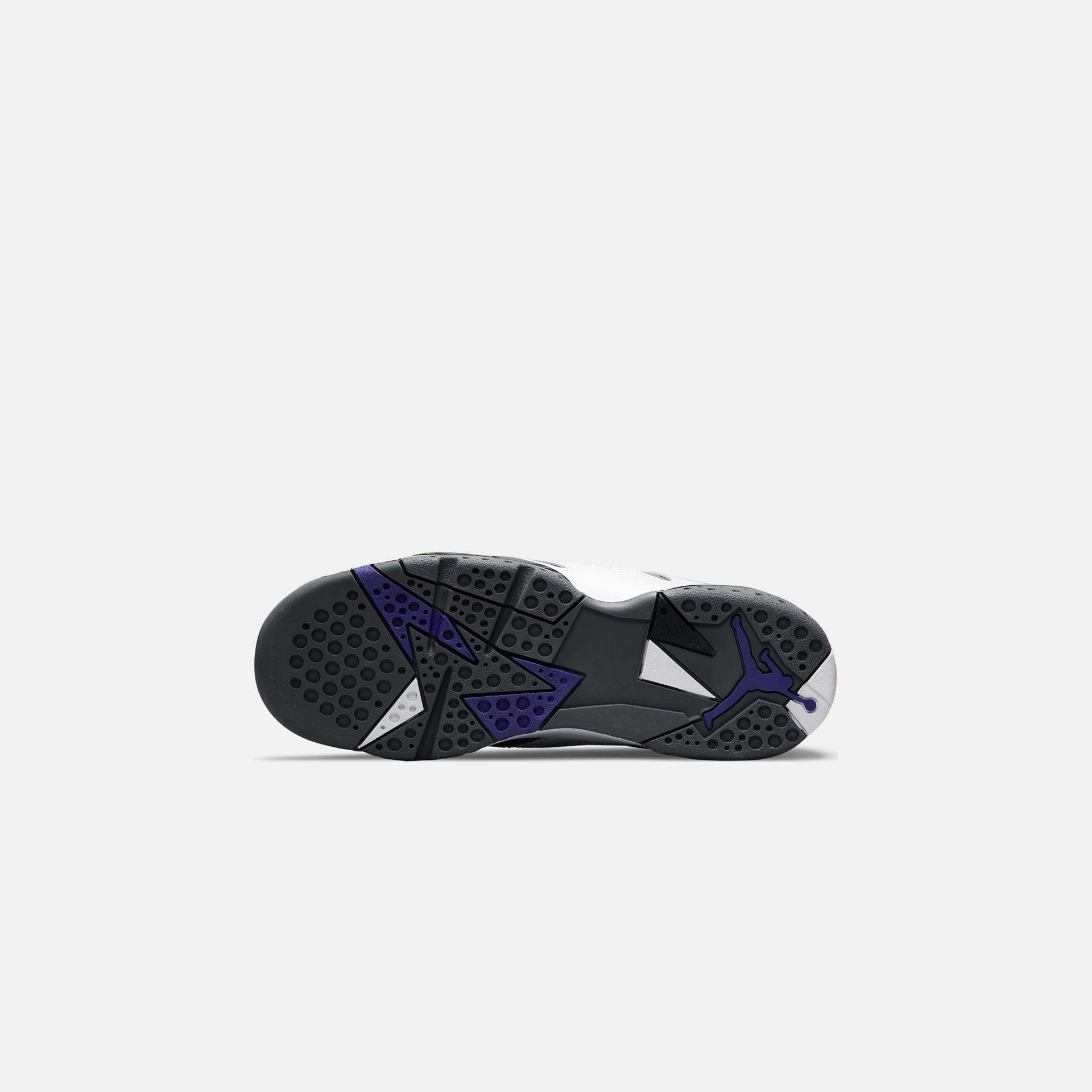 Nike Grade School Air Jordan 7 - Retro White / Varsity Purple / Flint Grey / Black