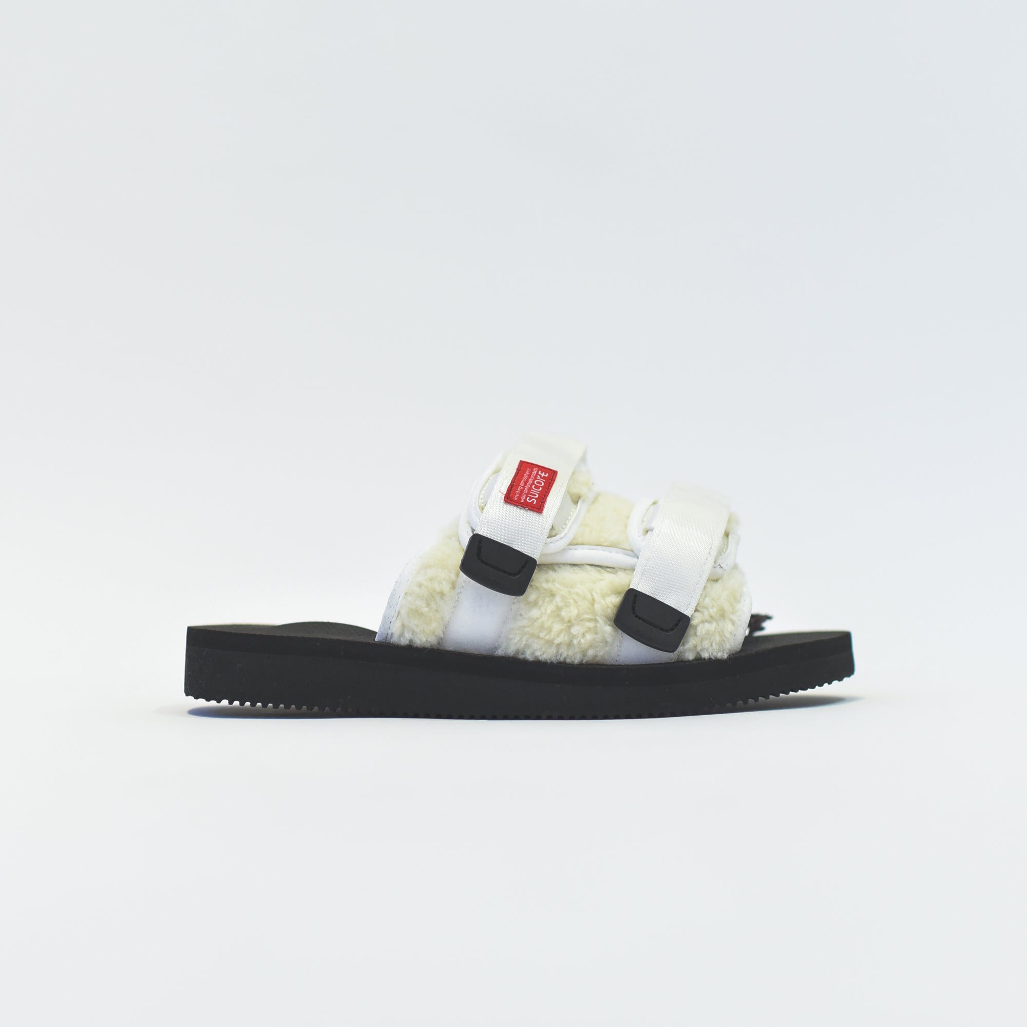 John Elliott x Suicoke Moto Sandal - Black / Ivory – Kith