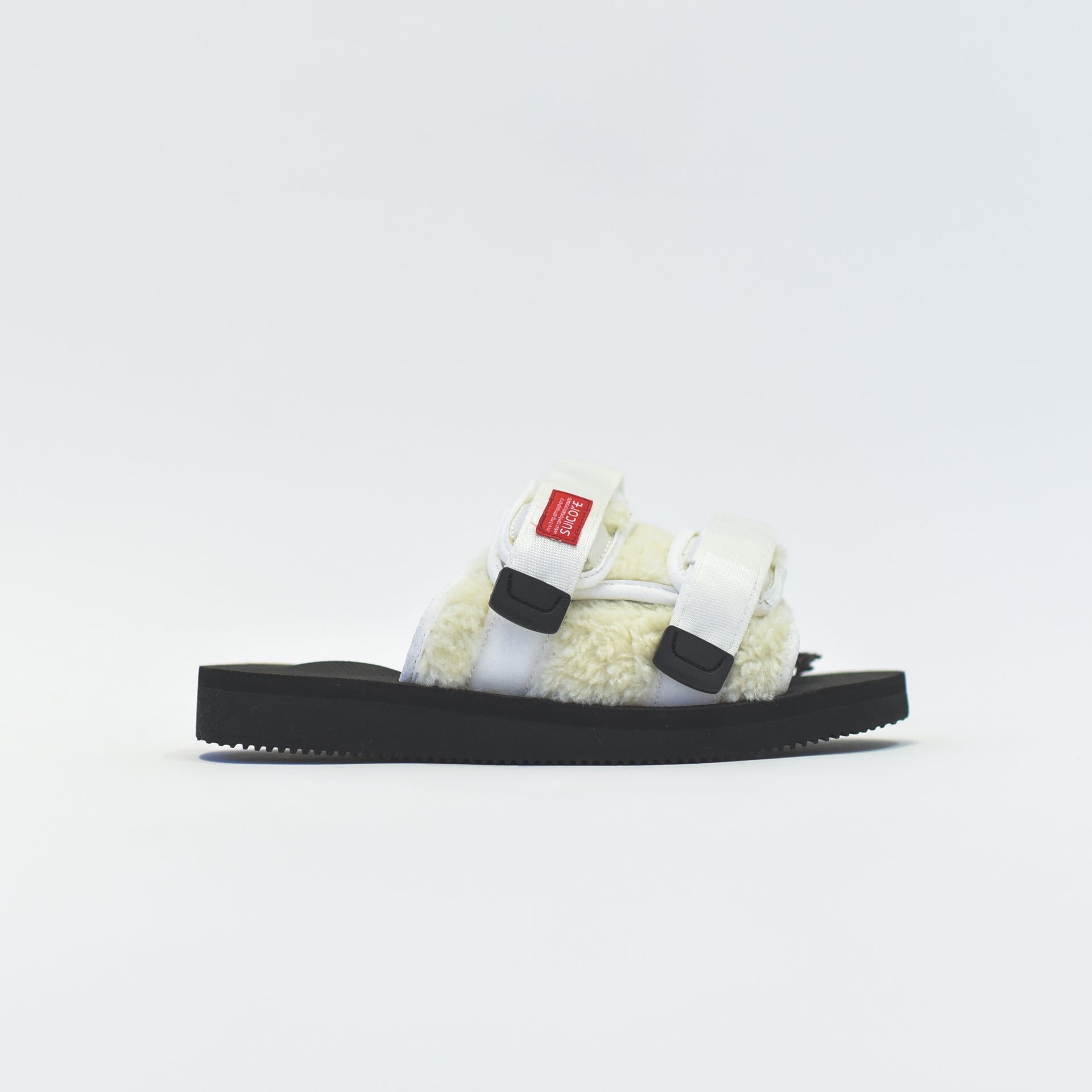 John Elliott x Suicoke Moto Sandal - Black / Ivory