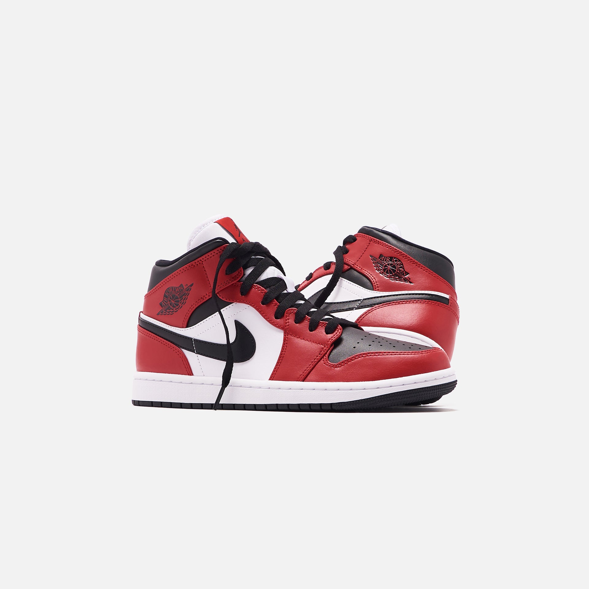 Nike Air Jordan 1 Mid - Black / Gym Red / White