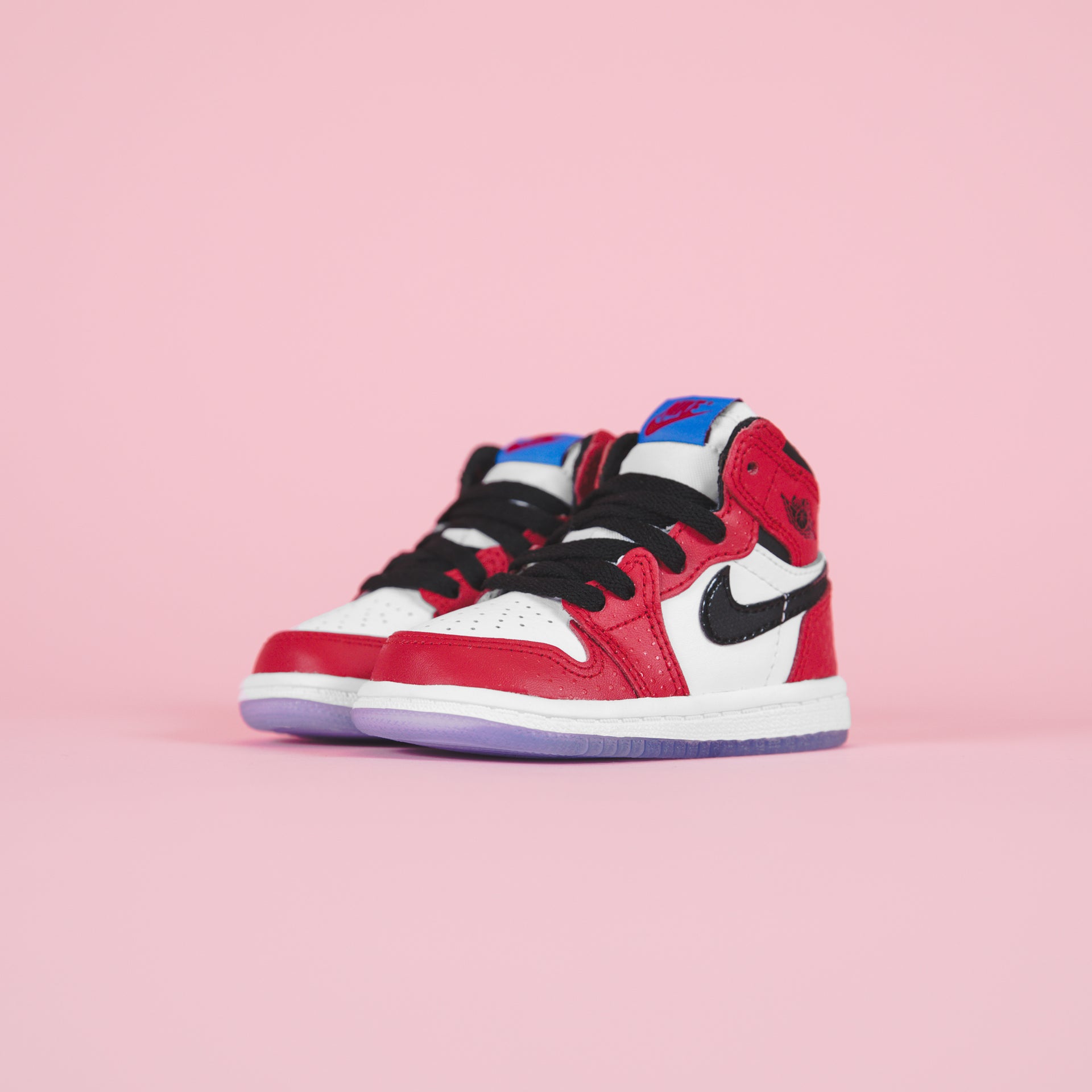 Nike TD Air Jordan 1 Retro High OG - Gym Red / Black / White